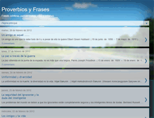 Tablet Screenshot of misproverbios.blogspot.com