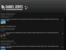 Tablet Screenshot of danieljervis.blogspot.com