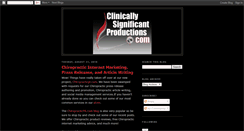 Desktop Screenshot of clinsigpro.blogspot.com