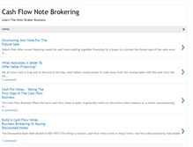 Tablet Screenshot of cash-flow-note.blogspot.com