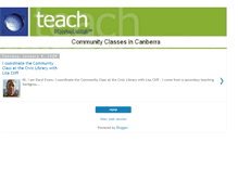 Tablet Screenshot of englishclassescanberra.blogspot.com