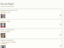 Tablet Screenshot of fazempapel.blogspot.com