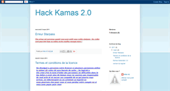 Desktop Screenshot of hackkamas.blogspot.com