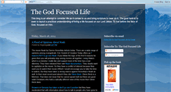 Desktop Screenshot of godfocusedlife.blogspot.com