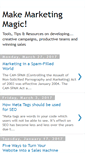 Mobile Screenshot of makemarketingmagic.blogspot.com