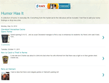 Tablet Screenshot of humor-has-it.blogspot.com