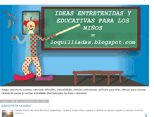 Tablet Screenshot of loquilliadas.blogspot.com