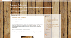 Desktop Screenshot of oreganoenterprise.blogspot.com