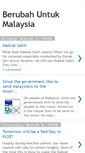 Mobile Screenshot of berubahuntukmalaysia.blogspot.com
