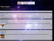 Tablet Screenshot of alinasayre.blogspot.com