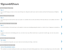 Tablet Screenshot of 92grounds92hours.blogspot.com