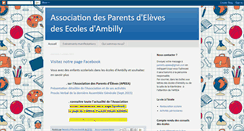 Desktop Screenshot of parents-ambilly.blogspot.com