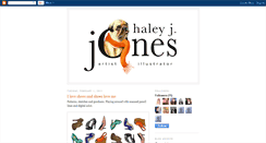 Desktop Screenshot of haleyjjones.blogspot.com