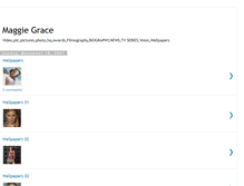 Tablet Screenshot of maggiegrace-fan.blogspot.com