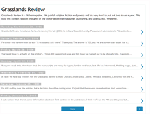 Tablet Screenshot of grasslandsreview.blogspot.com