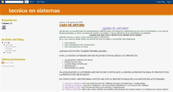 Desktop Screenshot of conociendotecnicoensistemas.blogspot.com