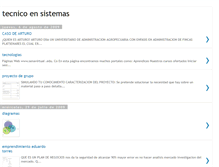 Tablet Screenshot of conociendotecnicoensistemas.blogspot.com