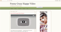 Desktop Screenshot of funnycrazyhappyvideo.blogspot.com