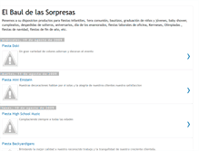 Tablet Screenshot of bauldelassorpresas.blogspot.com