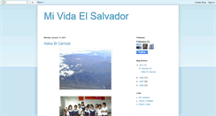 Desktop Screenshot of mividaelsalvador.blogspot.com