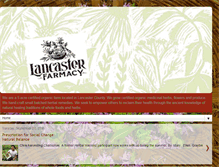 Tablet Screenshot of lancasterfarmacy.blogspot.com