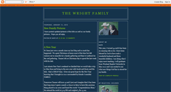Desktop Screenshot of ourwrightfamily.blogspot.com