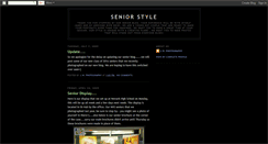 Desktop Screenshot of jwphotographyseniors.blogspot.com