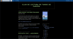 Desktop Screenshot of clubdelecturadetardedezamora.blogspot.com