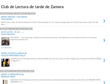 Tablet Screenshot of clubdelecturadetardedezamora.blogspot.com