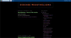 Desktop Screenshot of diseasemesotheliomaa.blogspot.com