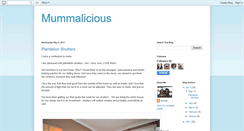 Desktop Screenshot of mumma-licious.blogspot.com