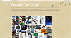 Desktop Screenshot of consultatusdudas.blogspot.com