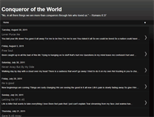 Tablet Screenshot of conqueroroftheworld-stephanie.blogspot.com