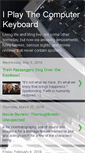 Mobile Screenshot of iplaythecomputerkeyboard.blogspot.com