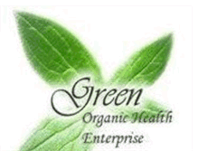 Tablet Screenshot of greenorganichealth.blogspot.com