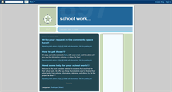 Desktop Screenshot of easy-school-work.blogspot.com