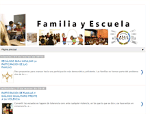 Tablet Screenshot of familiayescuela.blogspot.com