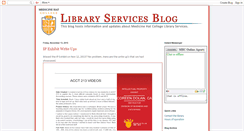 Desktop Screenshot of mhclibrary.blogspot.com