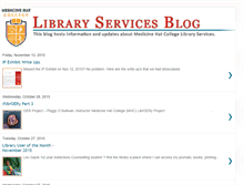 Tablet Screenshot of mhclibrary.blogspot.com