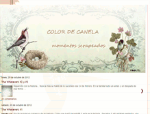 Tablet Screenshot of colordecanela.blogspot.com