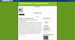 Desktop Screenshot of accidentologiavial.blogspot.com