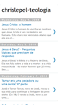 Mobile Screenshot of chrislepel-teologia.blogspot.com