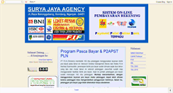 Desktop Screenshot of ppobsuryajaya.blogspot.com