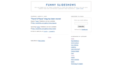 Desktop Screenshot of funny-slideshow.blogspot.com