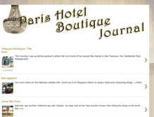 Tablet Screenshot of paris-hotel-boutique.blogspot.com