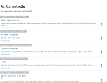 Tablet Screenshot of canestrello.blogspot.com