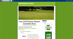 Desktop Screenshot of golf-beginners-guide.blogspot.com