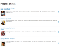 Tablet Screenshot of peoples-photos.blogspot.com