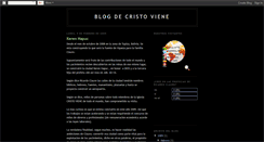 Desktop Screenshot of blogdecristoviene.blogspot.com