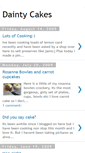Mobile Screenshot of dainty-cakes.blogspot.com